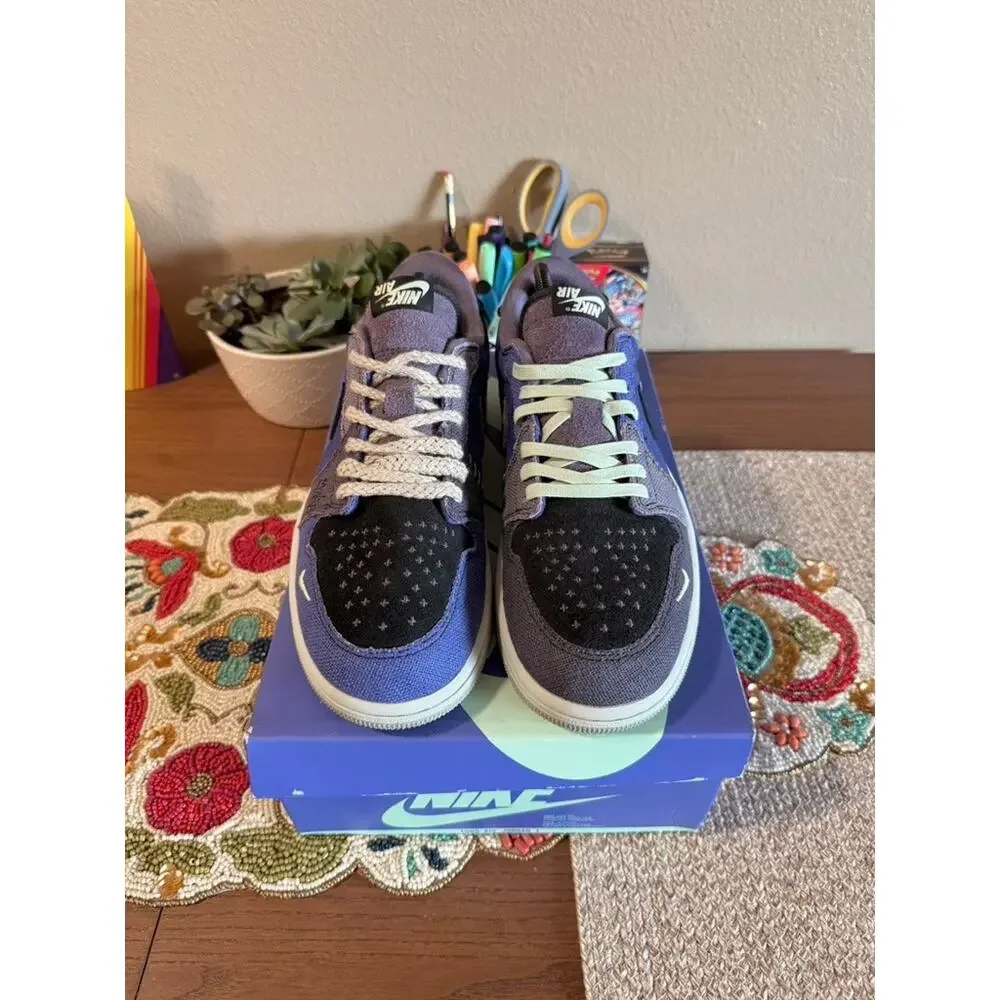 Jordan 1 Retro Low OG Zion Williamson Voodoo Alternate Regency Purple IH2309 500